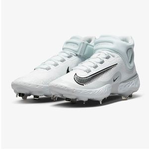 Nike Alpha Huarache Elite 4 Mid Size 13 Baseball Cleats Men’s FD2744-100